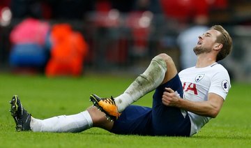 Injured Kane out of Tottenham’s match at Man United