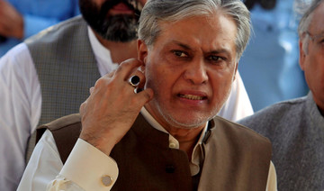 Pakistan court issues arrest warrant for finance minister