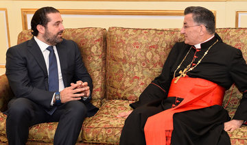 Visiting Lebanese patriarch meets Saad Hariri in Saudi Arabia