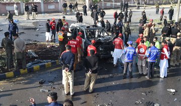 Suicide bomber kills Pakistani police officer, security escort