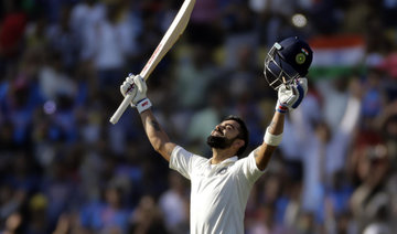 Kohli double century puts India in command of 2nd Test