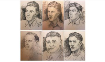 Faces of war: Who are the men in soldier’s WWII sketches?