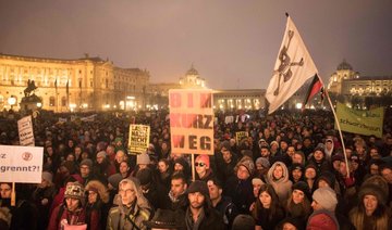 Austrians demonstrate against far-right coalition