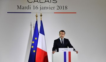 Emmanuel Macron promises steps on Calais migration, acknowledges Brexit worries