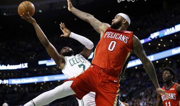 Anthony Davis has 45, Pelicans end Celtics’ 7-game win streak in OT