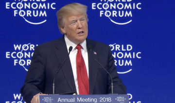 Davos: Trump calls on world to confront Iran’s ‘support for terrorists’