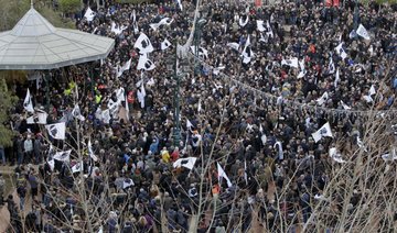 Corsica’s nationalists stage protest ahead of Macron visit