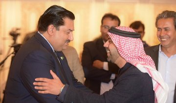 Khurram Dastgir Khan welcomes Arab News to Islamabad in keynote speech