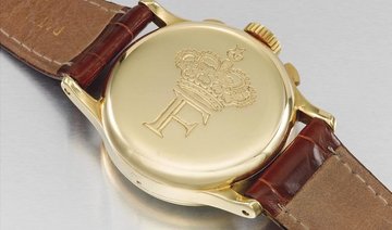 Wristwatch belonging to Egypt’s late King Farouk to go on auction in Dubai