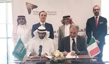 KSA, Italy sign MoU to boost trade ties