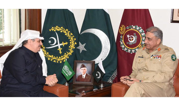 Saudi envoy, Pakistan chief of army staff discuss security cooperation