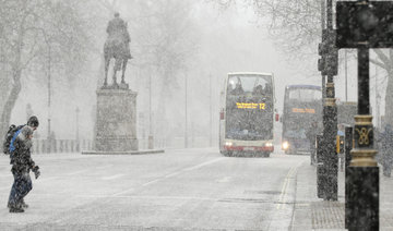 Two killed as snow, sub-zero temperatures paralyze Europe