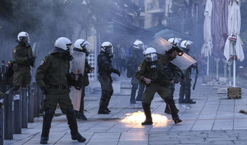 Anarchists from across the Balkans clash with Greek police