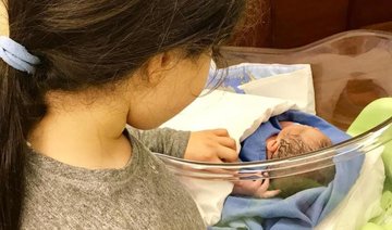 Cyrine Abdelnour shares first photo of her newborn Cristiano