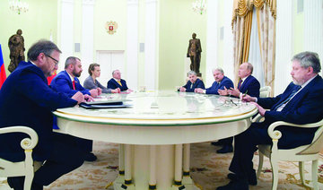 After fresh mandate, Putin tells West: ‘I don’t want arms race’