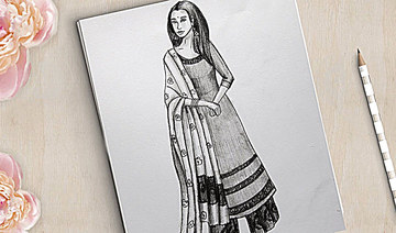 Traditional dress clearance sketches