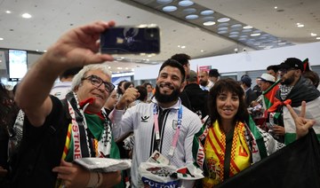 Palestinian Olympic team arrives in Paris