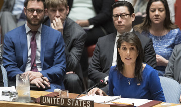 US preparing new sanctions on Russia for covering up Syrian regime’s use of chemical weapons: Haley