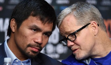 Manny Pacquiao says trainer Freddie Roach ‘never left’ his team