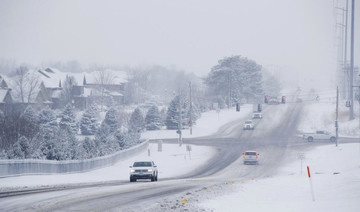 Storm dumps snow on US Midwest; at least 5 dead in crashes