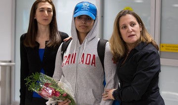 Saudi woman who fled Kingdom lands in Canada