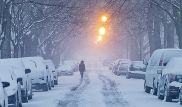 Winter storm forces airline cancelations, road troubles in US