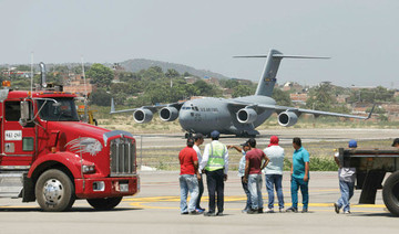 US military planes land near Venezuela border with aid