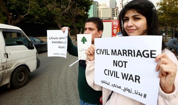 Lebanese demand civil marriage on home soil