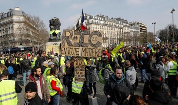 French yellow vests protest in Paris amid tighter security