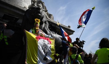 French yellow vest protesters hit streets for 21st weekend