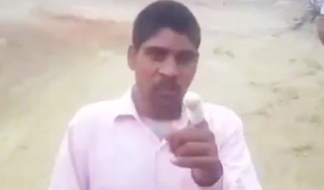 Indian man amputates finger after voting for wrong party
