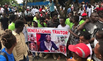 Thousands protest price hikes, corruption in Liberia