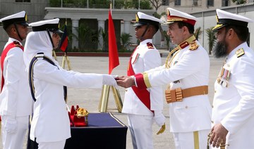 In keeping with close Pak-Saudi navy tradition, Saudi officers graduate from Pakistan academy