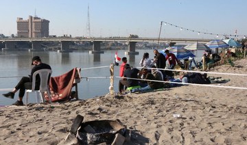 Baghdad’s ‘Tahrir Beach’ where the revolution takes a break