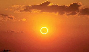 Dramatic ‘Ring of Fire’ solar eclipse is a first for Saudi Arabia