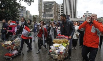 As poverty deepens, Lebanon protesters step in to help