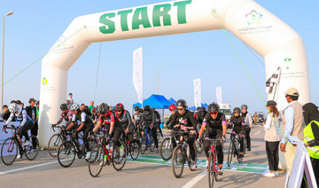 Saudi women lead the way  as cycling breaks down barriers