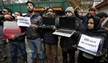 Indian gvt to end five-month Internet blackout in restive Kashmir