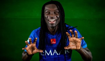 Bafetimbi Gomis says he is ‘lucky’ to play for Al Hilal, targets Saudi title win