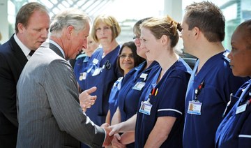 UK’s Prince Charles, recovered from virus, praises country's health workers