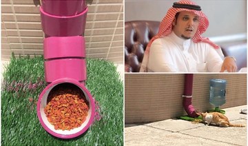 Saudi animal-lovers find ‘purrfect’ feeding solution for city’s hungry stray cats
