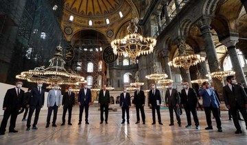 Hagia Sophia mosaics will be covered with curtains during prayers — Turkish presidential spokesman