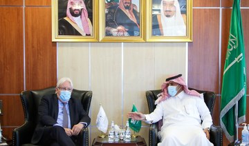 Saudi ambassador to Yemen discusses peace efforts with UN envoy