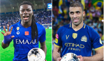 Two-horse race between Hamdallah and Gomis for Saudi Pro League for Golden Boot heats up