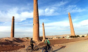 ‘Leaning tower of Herat’ worries Afghans and historians