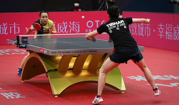 International table tennis back after 238 days