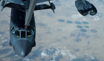 US B-52 Bomber Again Flies Over Middle East Amid Iran Tensions | Arab News