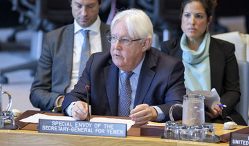 Martin Griffiths, the UN special envoy for Yemen. (AFP/File Photo)