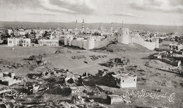 Madinah, Saudi Arabia, circa 1915 when it was part of the Ottoman Empire. From Heroes of Modern Adventure, published 1927. (Getty Images/Universal History Archive/Universal Images Group)