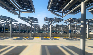 Abu Dhabi airport unveils Masdar-led solar-powered car park